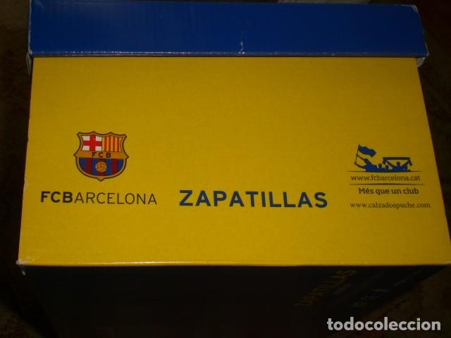 Coleccionismo deportivo: caja zapatillas Bar&ccedil;a - Foto 3