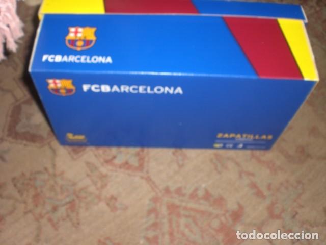 Coleccionismo deportivo: caja zapatillas Bar&ccedil;a - Foto 4