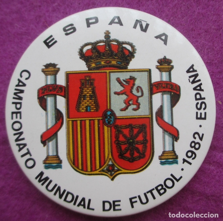 Coleccionismo deportivo: CHAPA CAMPEONATO MUNDIAL DE FUTBOL, 1982, ESPA&Ntilde;A
