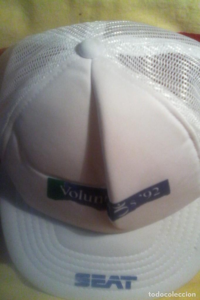 Coleccionismo deportivo: BARCELONA 92 - GORRA SEAT . - Foto 3