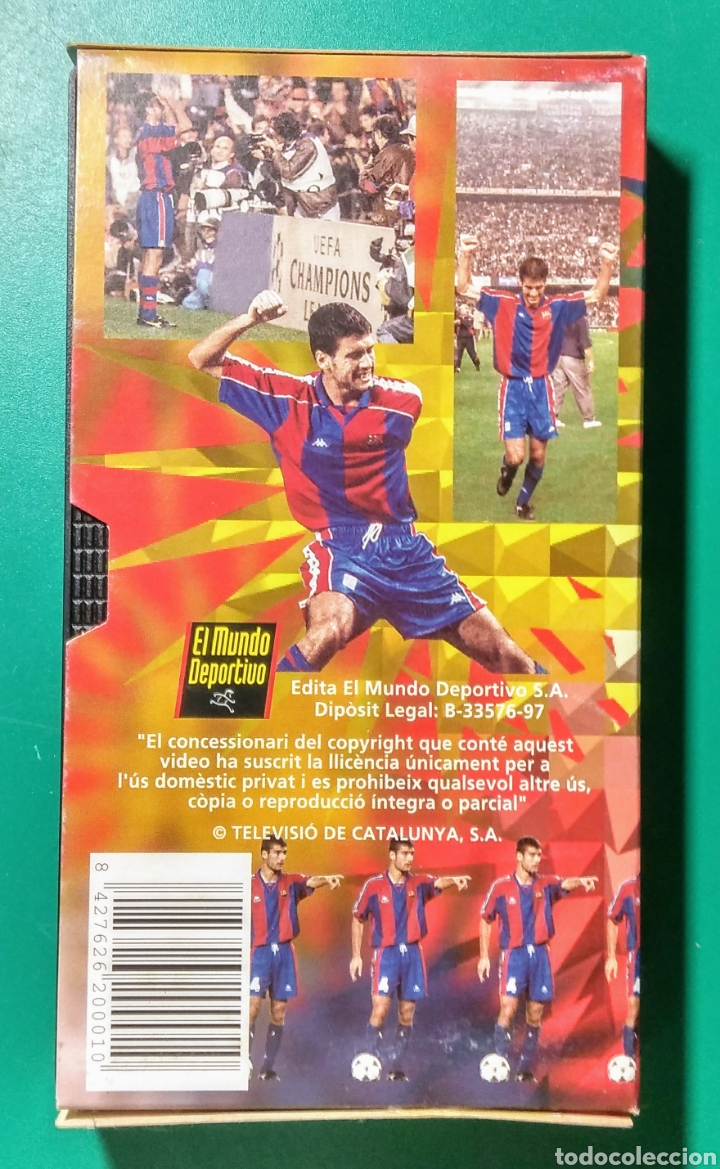 Coleccionismo deportivo: Video VHS. El Crack de casa. 1997. - Foto 2