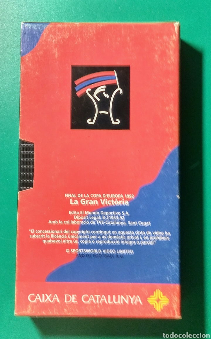 Coleccionismo deportivo: Video VHS. La Gran Victoria. 1992. - Foto 1