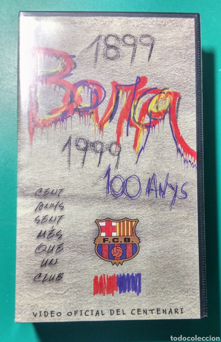 Coleccionismo deportivo: V&iacute;deo VHS Oficial del Centenari. Bar&ccedil;a. 1999.