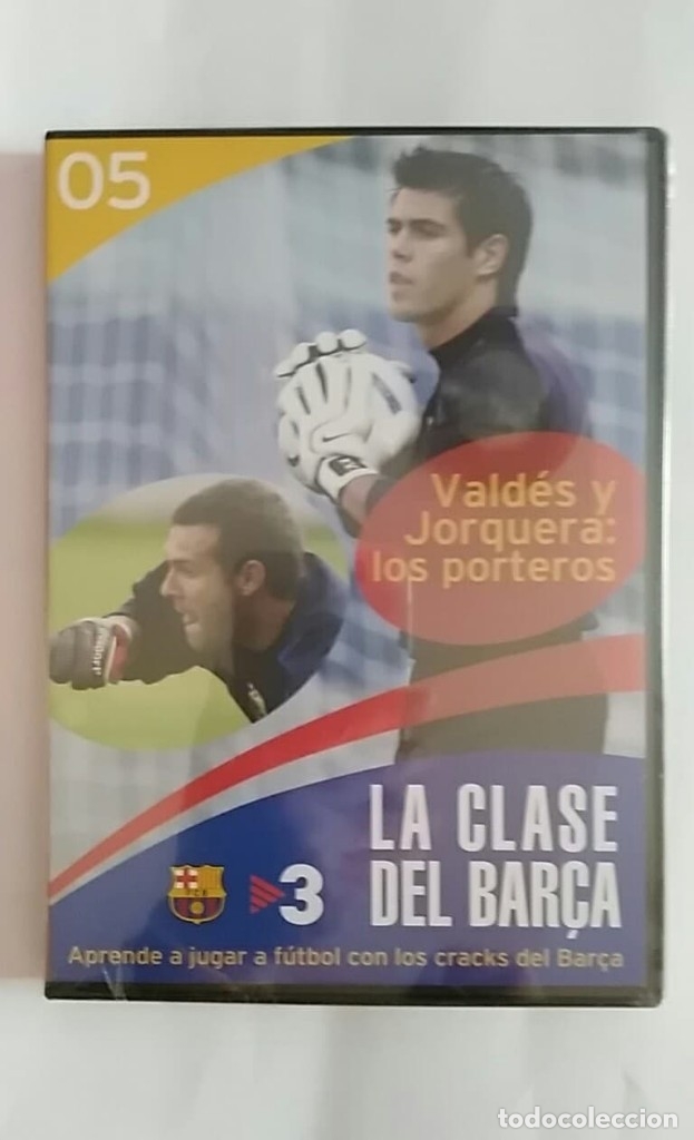 Sammelleidenschaft Sport: DVD PRECINTADO LA CLASE DEL BAR&Ccedil;A N&ordm;05 VALDES Y JORQUERA: LOS PORTEROS F.C.B