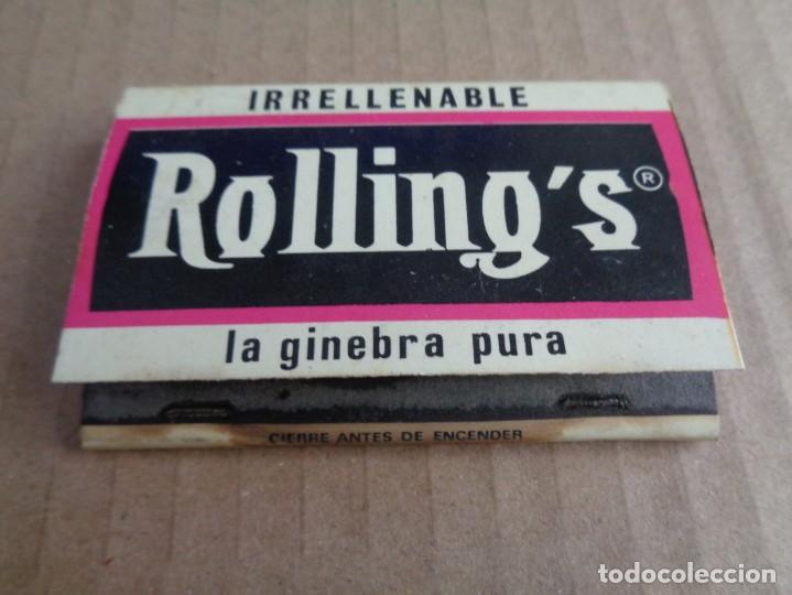 Coleccionismo deportivo: GINEBRA ROLLINGS --- TRASERA EQUIPO DEL VALENCIA C.F ---