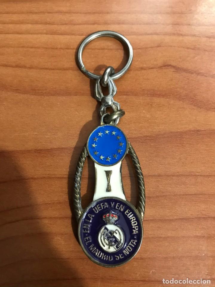 Sports collectibles: ANTIGUO LLAVERO EL MADRID SE NOTA - S. BERNABEU SU LUGAR