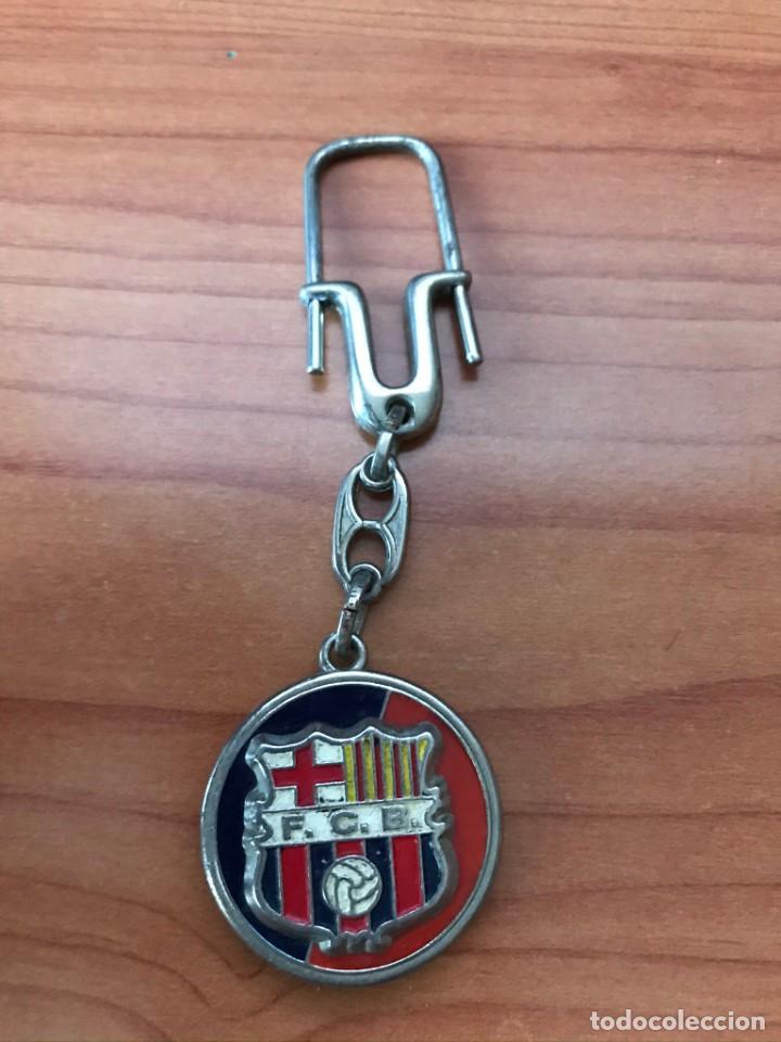 Collectionnisme sportif: ANTIGUO LLAVERO F.C.B - FUTBOL CLUB BARCELONA