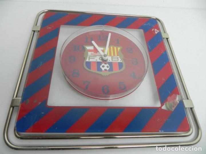 Collectionnisme sportif: RELOJ DE PARED DEL F&Uacute;TBOL CLUB BARCELONA - BAR&Ccedil;A (PARA REPARAR) EL RELOJ FUNCIONA