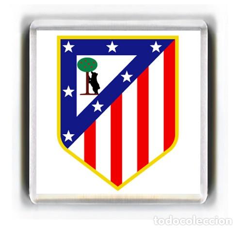 Sammelleidenschaft Sport: IMAN ACRILICO NEVERA - FUTBOL ESCUDO CLASICO ATLETICO DE MADRID