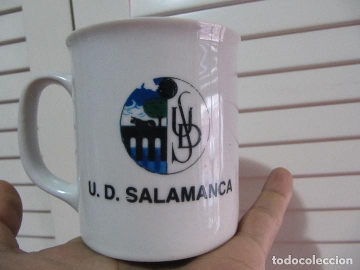 Colecionismo desportivo: ANTIGUA TAZA PORCELANA, UNI&Oacute;N DEPORTIVA SALAMANCA