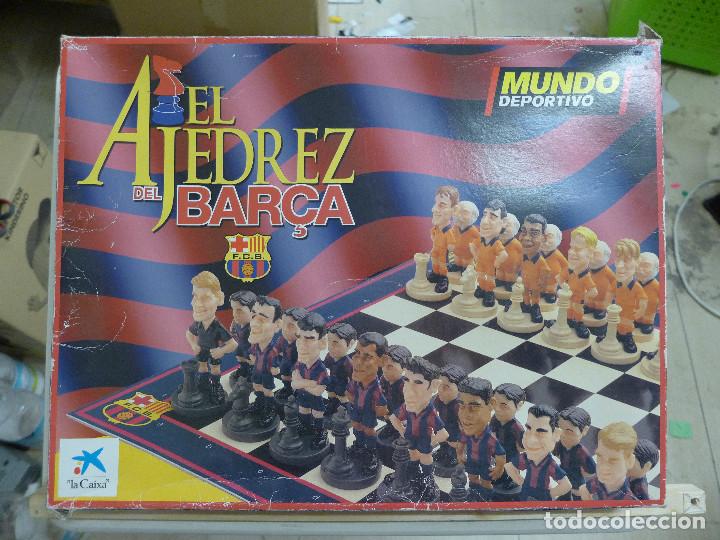 EL AJEDREZ DEL BARÇA Completo ( Fichas y Tablero ) Mundo Deportivo