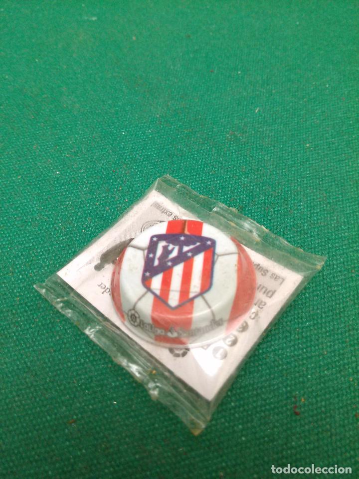 Sammelleidenschaft Sport: SAUL - ATLETICO DE MADRID - CHAPA - Coleccion grefuchapas - liga santander 2017