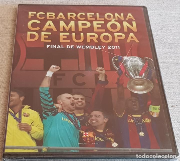 FC BARCELONA / CAMPEÓN DE EUROPA / FINAL DE WEMBLEY 2011 / DVD PRECINTADO. (Coleccionismo Deportivo - Merchandising y Mascotas - Futbol)