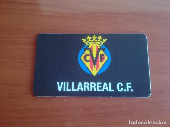 Coleccionismo deportivo: IMAN FUTBOL NEVERA ESCUDO VILLARREAL C.F.