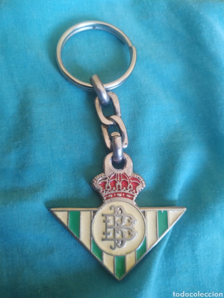 Sammelleidenschaft Sport: Llavero Real Betis Balompi&eacute; ascenso a primera Divisi&oacute;n 1993 1994 reverso