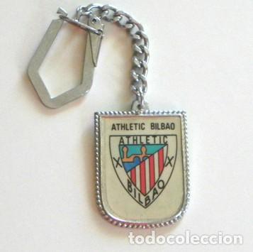 Colecionismo desportivo: ANTIGUO LLAVERO - ESCUDO DEL ATHLETIC BILBAO - EQUIPO DE F&Uacute;TBOL ESPA&Ntilde;OL - PA&Iacute;S VASCO ESPA&Ntilde;A DEPORTE