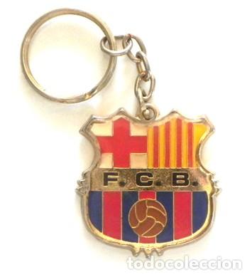 Coleccionismo deportivo: LLAVERO DE ESCUDO DEL F&Uacute;TBOL CLUB BARCELONA FC - BAR&Ccedil;A - FCB - EQUIPO DEPORTE ESPA&Ntilde;A CATALU&Ntilde;A METAL