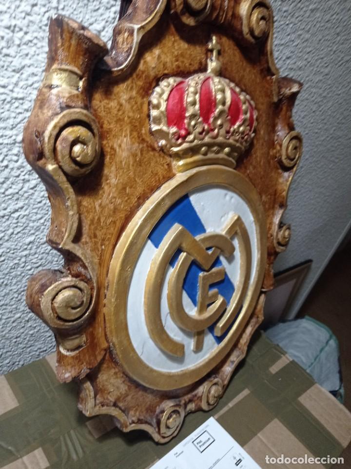 escudo real madrid 5,5 x 4 cm. - Compra venta en todocoleccion