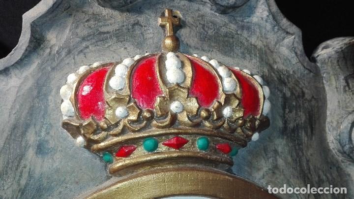 Coleccionismo deportivo: ESCUDO PARED REAL MADRID - Foto 12