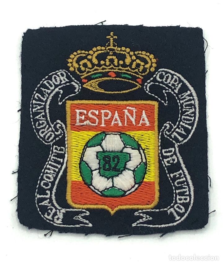 Coleccionismo deportivo: REAL COMIT&Eacute; ORGANIZADOR COPA MUNDIAL DE F&Uacute;TBOL ESPA&Ntilde;A 1982 BORDADO PARCHE