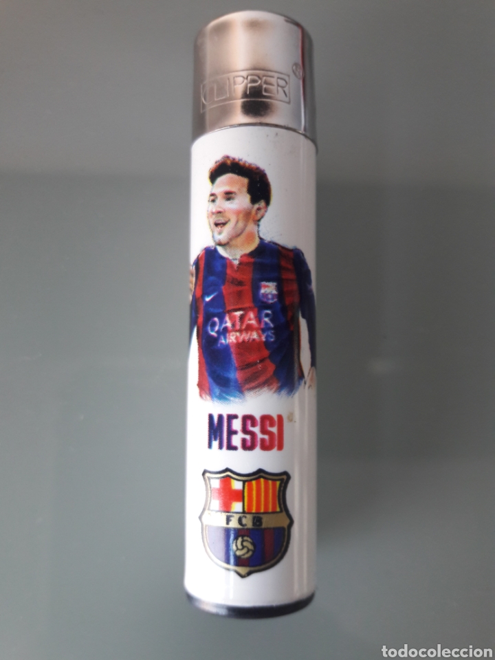 Coleccionismo deportivo: CLIPPER MECHERO LIONEL MESSI FCBARCELONA