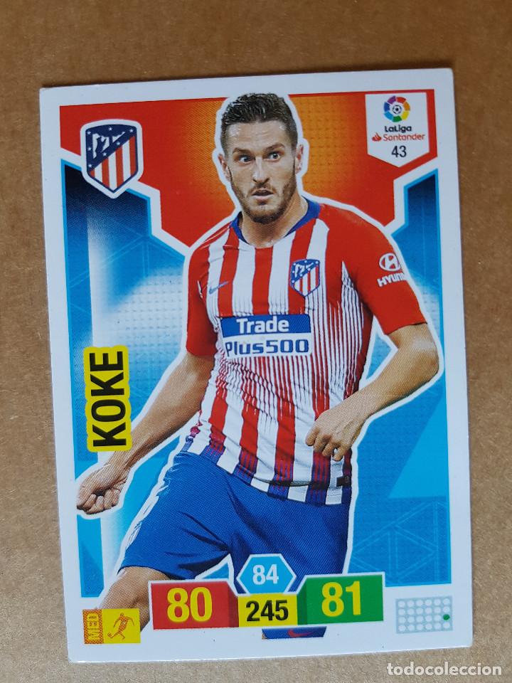 Sammelleidenschaft Sport: ADRENALYN XL 2018 2019. 18 19. PANINI. AT. MADRID. N&ordm; 43