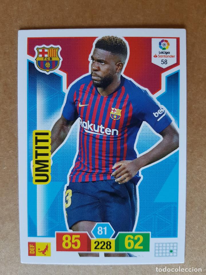 Sammelleidenschaft Sport: ADRENALYN XL 2018 2019. 18 19. PANINI. BARCELONA. N&ordm; 58