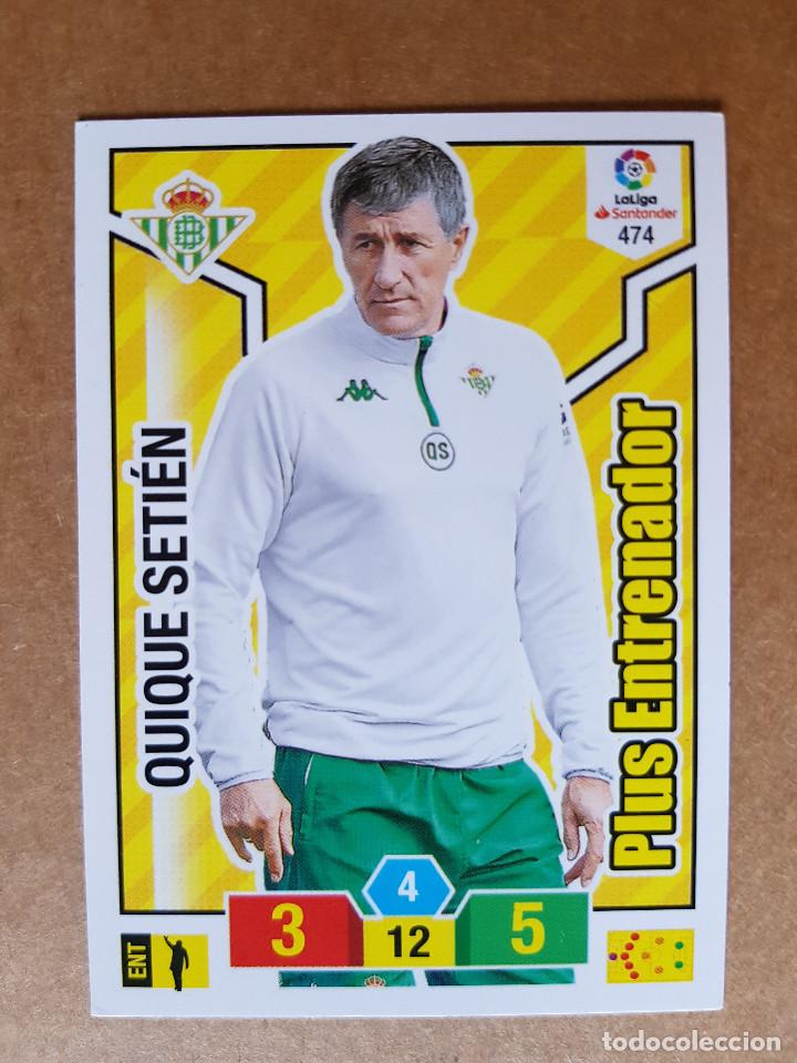 Sammelleidenschaft Sport: ADRENALYN XL 2018 2019. 18 19. PANINI. PLUS ENTRENADOR. N&ordm; 474