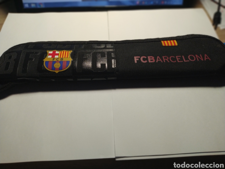Coleccionismo deportivo: FUNDA PARA FLAUTA. F.V. BARCELONA