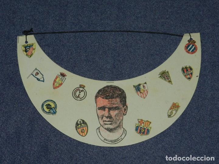 Coleccionismo deportivo: VISERA ANTIGUA - FC BARCELONA - LADISLAO KUBALA, ORIGINAL DE &Eacute;POCA, 19X13CM, BUEN ESTADO