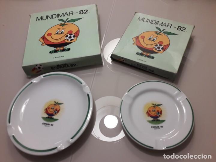 Set 3 Plats Cendriers Naranjito – Mundial 82 Espagne – Vintage