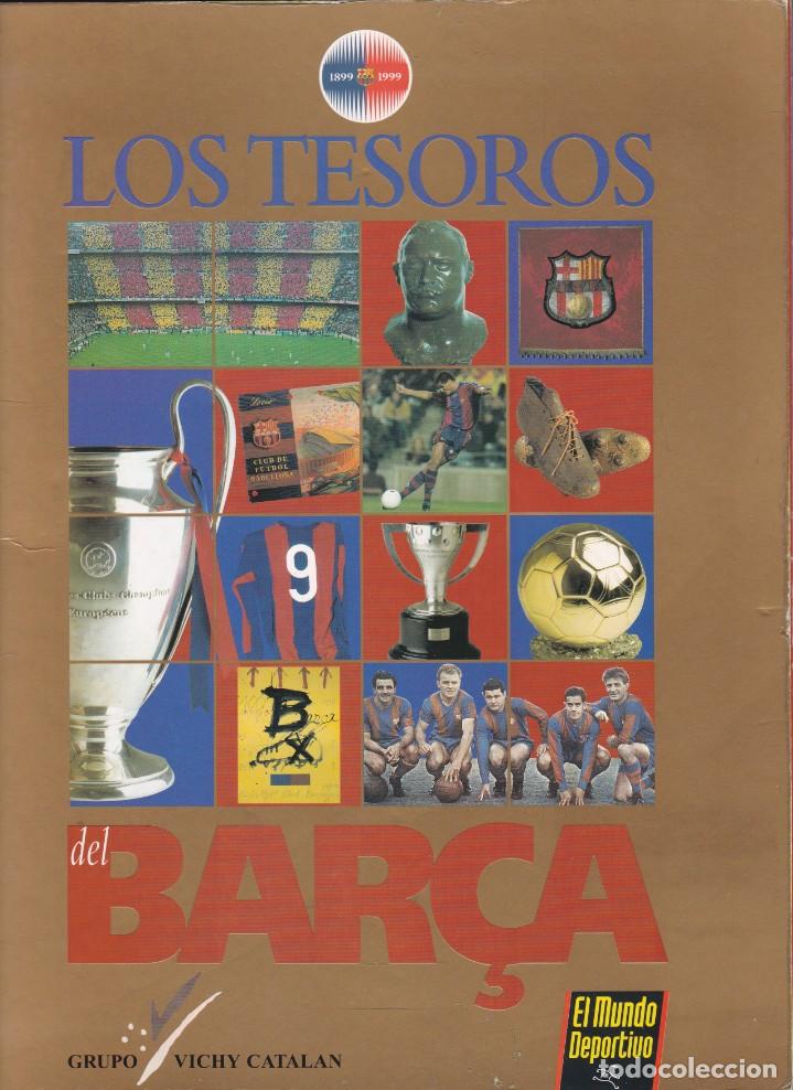 Sammelleidenschaft Sport: ALBUN DE COMOS LOS TESOROS DEL BAR&Ccedil;A EDITADO EN 1.999 COMPLETO