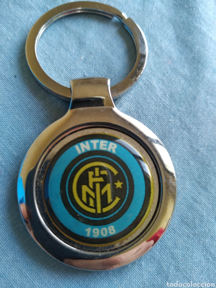 Sammelleidenschaft Sport: Llavero keychain equipo de f&uacute;tbol Inter de Mil&aacute;n internaciinale
