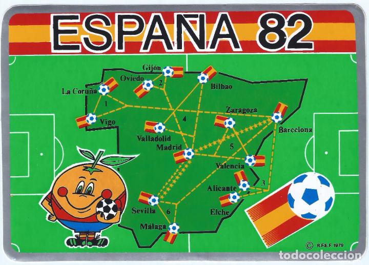 Coleccionismo deportivo: Pegatina Mundial 82 - Naranjito - Espa&ntilde;a 82