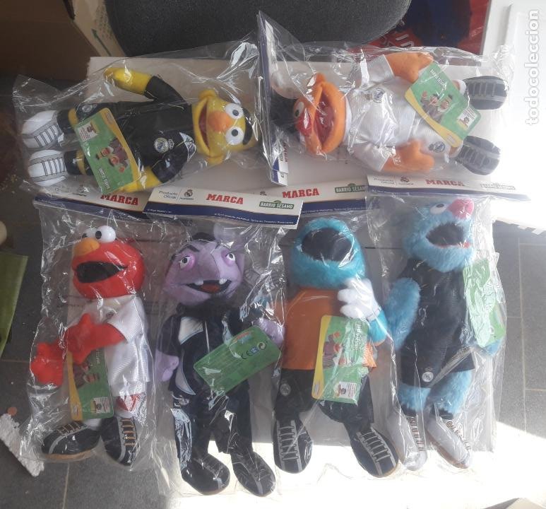 muñecos barrio sesamo producto oficial real mad - Comprar Antiguo de Fútbol Mascotas de colección en todocoleccion - 253174995
