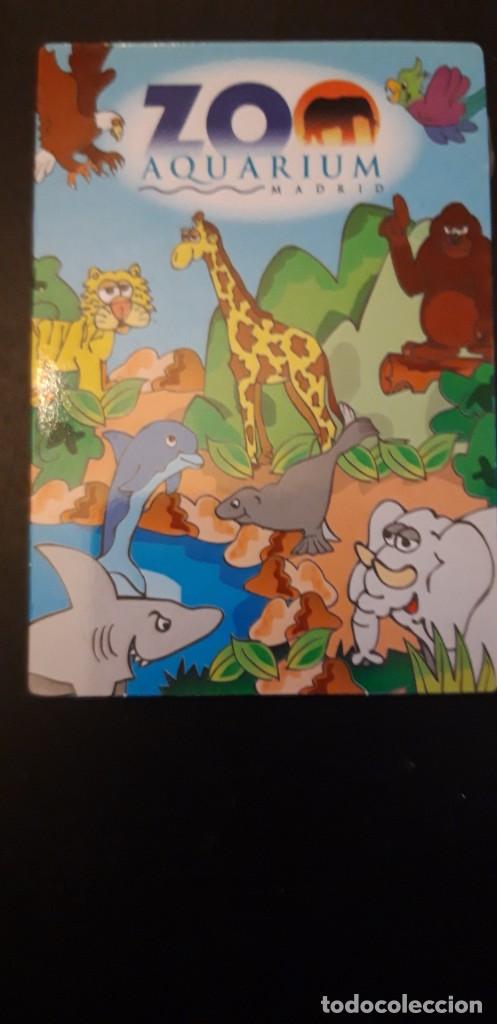 Collezionismo sportivo: . 1 CALENDARIO DE ** ZOO AQUARIUM MADRID ** . A&Ntilde;O 2000