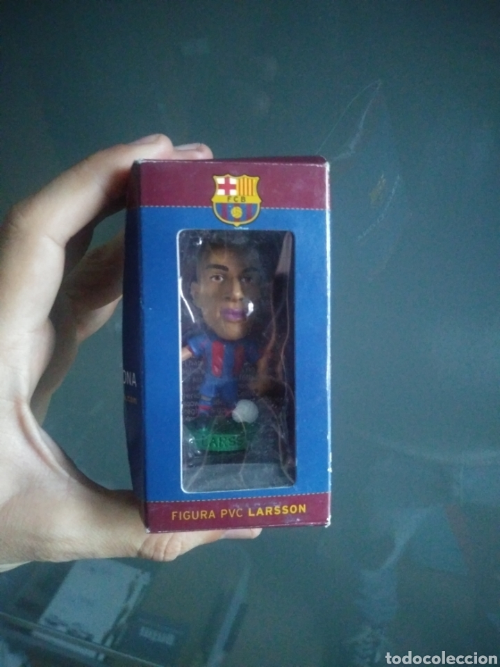Sports collectibles: Figura de Enric Larsson del FC Barcelona