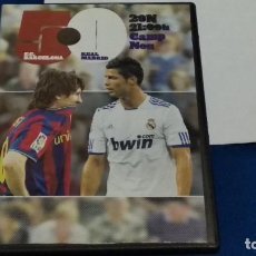 Coleccionismo deportivo: DVD F.C. BARCELONA 5 - REAL MADRD 0 - CAMP NOU 29 NOVIEMBRE 21:00H - MESSI Y CRISTIANO. Lote 268784534