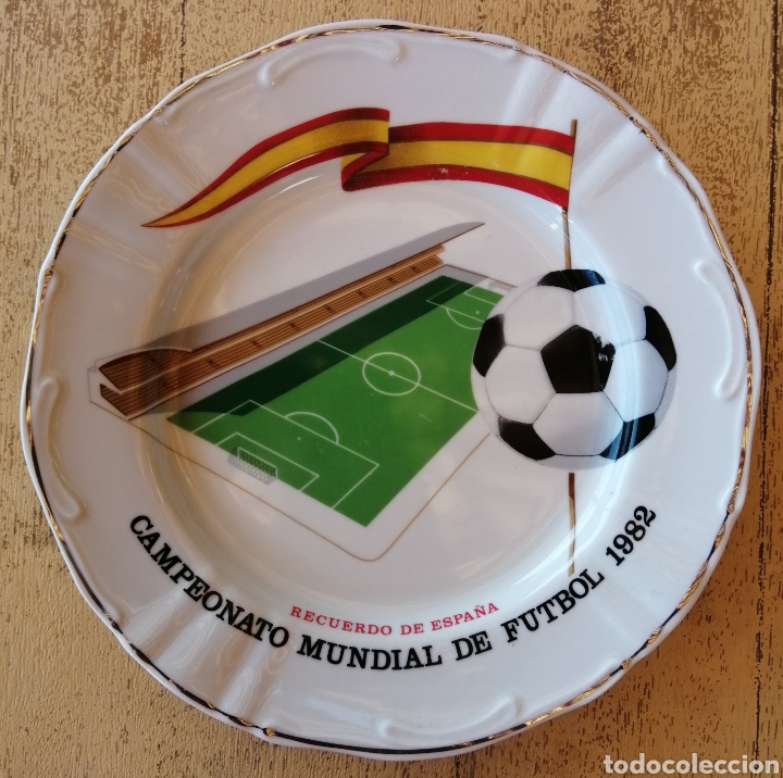 Coleccionismo deportivo: Plato campeonato mundial de f&uacute;tbol 1982