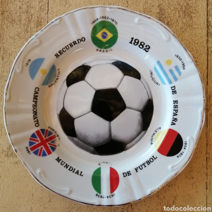 Coleccionismo deportivo: Plato recuerdo de Espa&ntilde;a campeonato mundial de f&uacute;tbol 1982