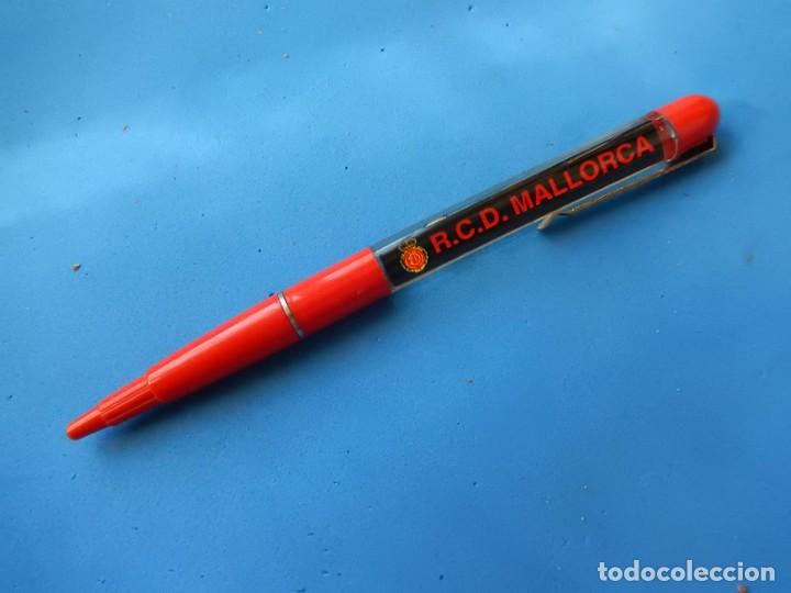 Coleccionismo deportivo: Bol&iacute;grafo publicitario World League. R. C. D. Mallorca.