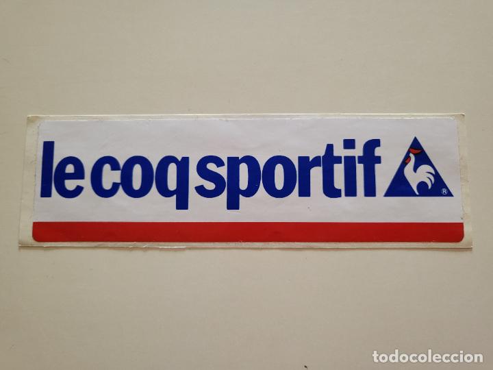 Collezionismo sportivo: PEGATINA ADHESIVO MARCA LE COQ SPORTIF LECOQSPORTIF FRANCIA FUTBOL TENIS NOAH