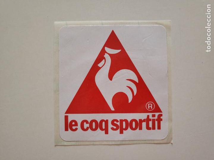 Collezionismo sportivo: PEGATINA ADHESIVO MARCA LE COQ SPORTIF LECOQSPORTIF FRANCIA FUTBOL TENIS NOAH