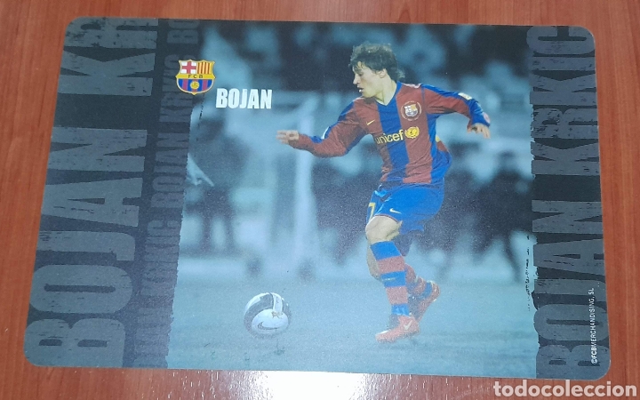 Coleccionismo deportivo: Póster de Plástico, Bojan F. C. Barcelona. Ver fotografías y descripción. - Foto 1 - 293823953