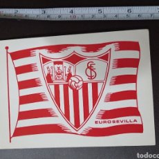 Coleccionismo deportivo: PEGATINA DEL SEVILLA F.C. TEMPORADA 1990 - 1991
