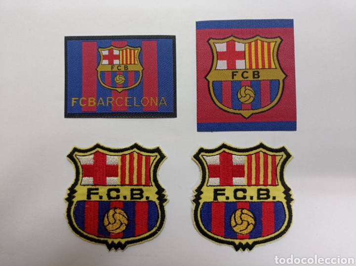 Sammelleidenschaft Sport: F.C.BARCELONA, 4 BORDADOS/EMBLEMAS
