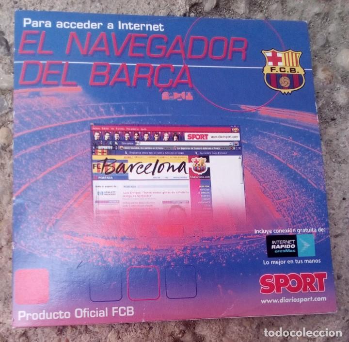 Coleccionismo deportivo: NAVEGADOR WEB DEL BAR&Ccedil;A - Foto 1