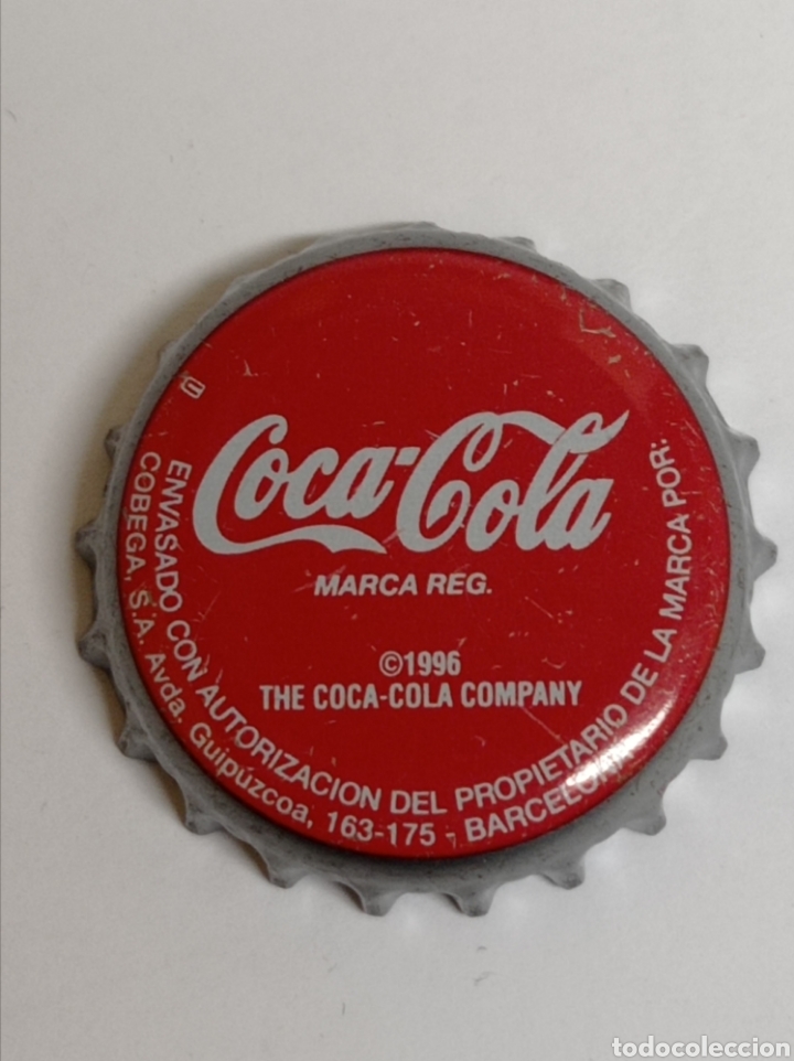 Coleccionismo deportivo: CHAPA INIESTA COCA COLA - Foto 2
