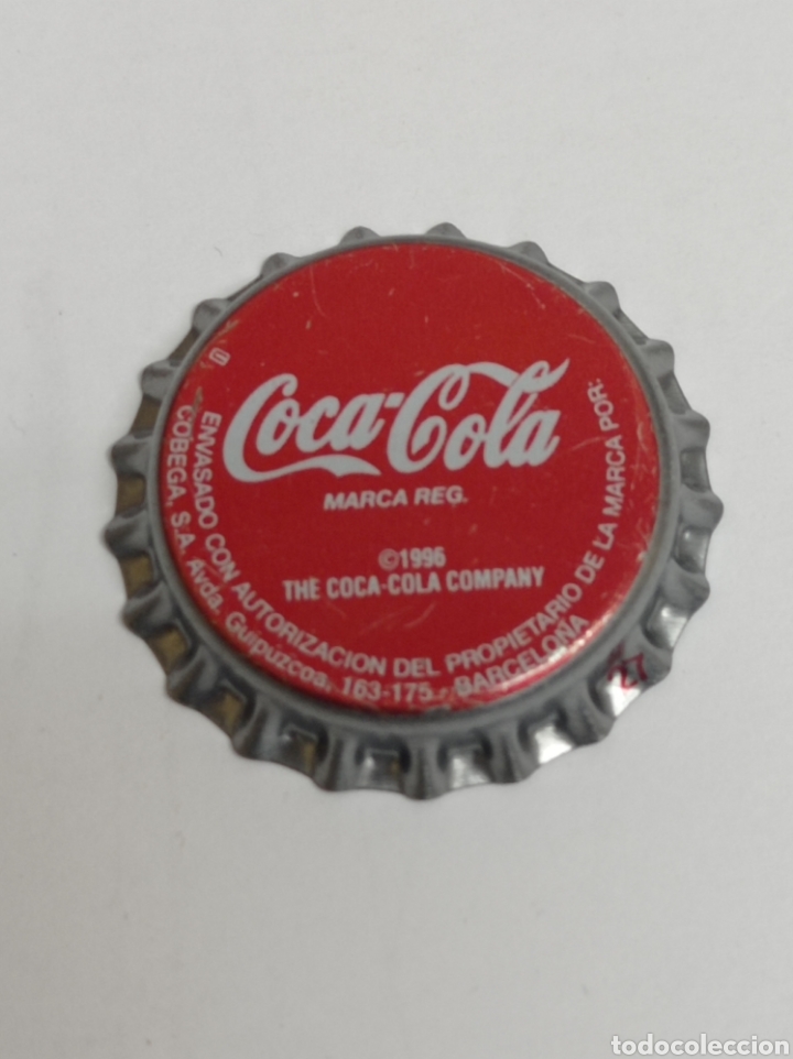 Coleccionismo deportivo: CHAPA PUYOL COCA COLA - Foto 2