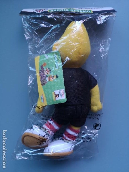 coleccion 6 muñeco peluche barrio sésamo produc - Buy Football  merchandising and mascots on todocoleccion